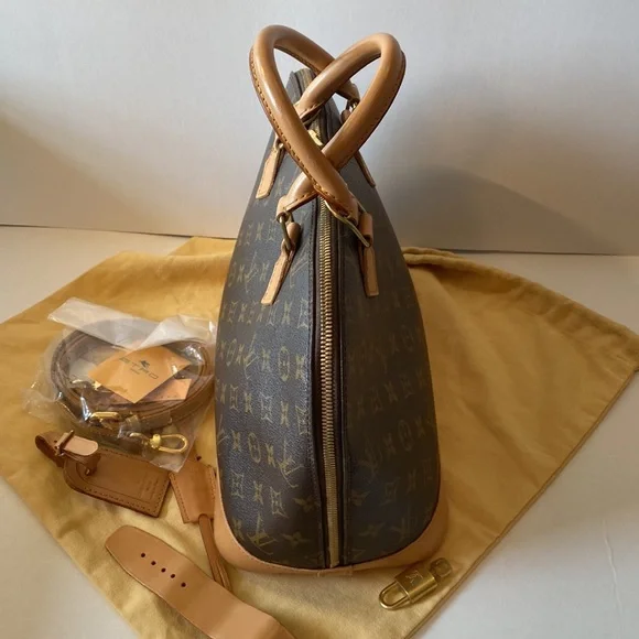 SOLD Authentic Louis Vuitton Alma Monogram pm Tote/ Shoulder bag - Picture 5 of 17